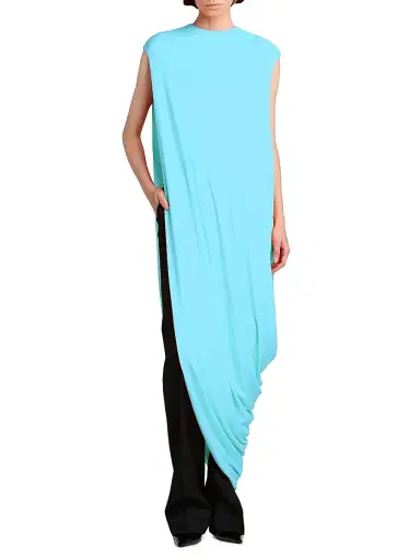 Tom Ford Women's Asymmetric Crepe Jersey Top | Thumbnail 3