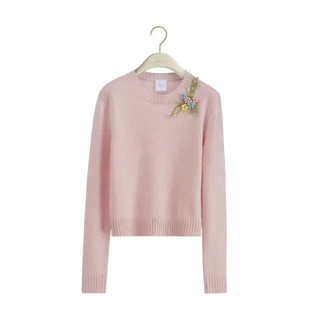 Dior Embroidered Bouquet Sweater