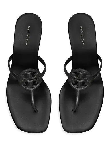 Tory Burch Women's Miller 50MM Leather Sandals | Thumbnail 3 Tory Burch Women's Miller 50MM Leather Sandals | Thumbnail 3