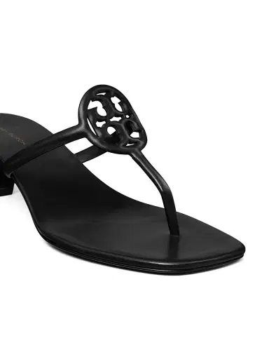 Tory Burch Women's Miller 50MM Leather Sandals | Thumbnail 4 Tory Burch Women's Miller 50MM Leather Sandals | Thumbnail 4