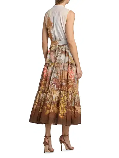 Kobi Halperin Women's Jill Edens Valley Sleeveless Midi-Dress | Thumbnail 5 Kobi Halperin Women's Jill Edens Valley Sleeveless Midi-Dress | Thumbnail 5