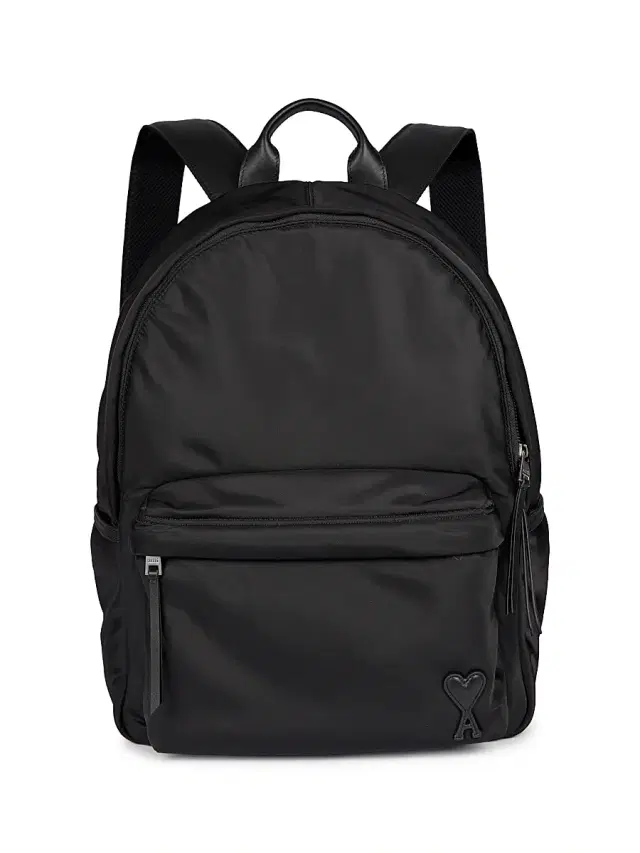 AMI Paris Men's Marcel Nylon Backpack - Noir