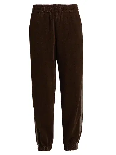 Versace Women's Jacquard Cotton-Blend Terry Joggers | Thumbnail 1 Versace Women's Jacquard Cotton-Blend Terry Joggers | Thumbnail 1