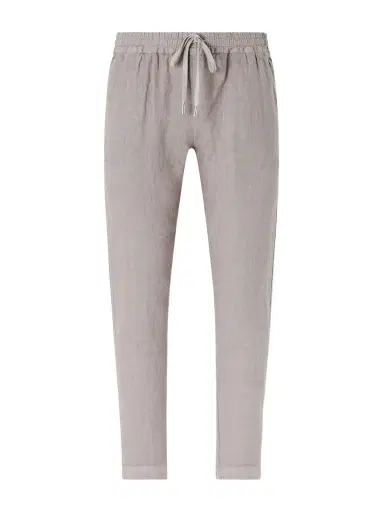 Thom Sweeney Straight-Leg Linen Drawstring Trousers - Men | Thumbnail 1 Thom Sweeney Straight-Leg Linen Drawstring Trousers - Men | Thumbnail 1