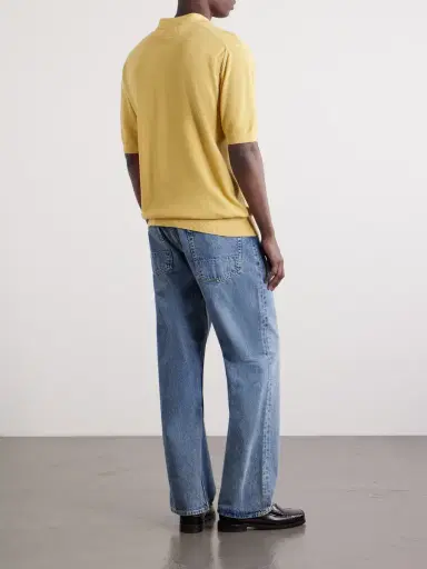 Beams Plus Cotton-Blend Piqué Polo Shirt - Men | Thumbnail 4 Beams Plus Cotton-Blend Piqué Polo Shirt - Men | Thumbnail 4