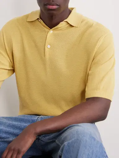 Beams Plus Cotton-Blend Piqué Polo Shirt - Men | Thumbnail 5 Beams Plus Cotton-Blend Piqué Polo Shirt - Men | Thumbnail 5