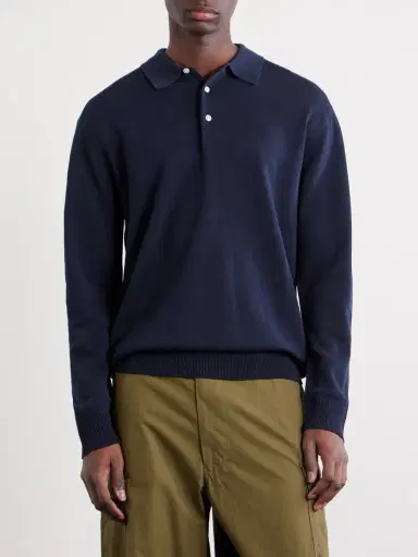 Beams Plus Knitted Polo Shirt - Men | Thumbnail 3 Beams Plus Knitted Polo Shirt - Men | Thumbnail 3
