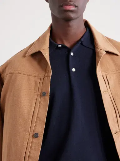Beams Plus Knitted Polo Shirt - Men | Thumbnail 5 Beams Plus Knitted Polo Shirt - Men | Thumbnail 5
