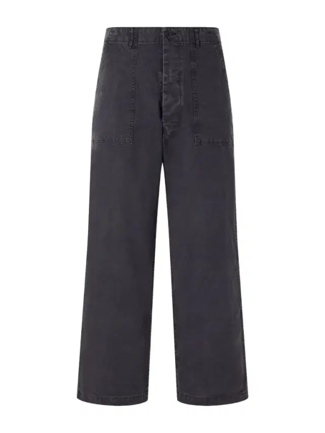 Summer Fatigue Straight-Leg Cotton Trousers - Men