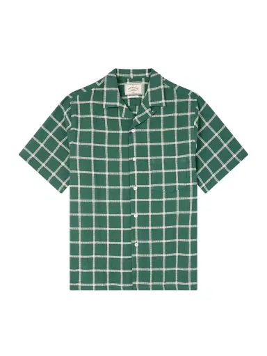 Portuguese Flannel Alvor Checked Organic Cotton Shirt - Men | Thumbnail 1 Portuguese Flannel Alvor Checked Organic Cotton Shirt - Men | Thumbnail 1