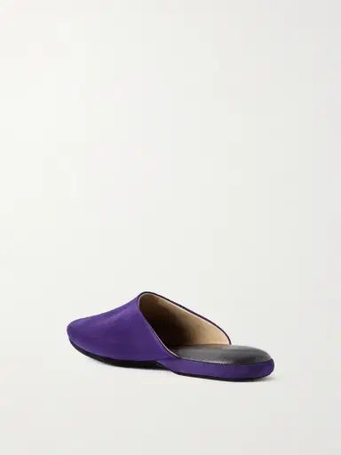 Charvet Suede Slippers - Men | Thumbnail 3