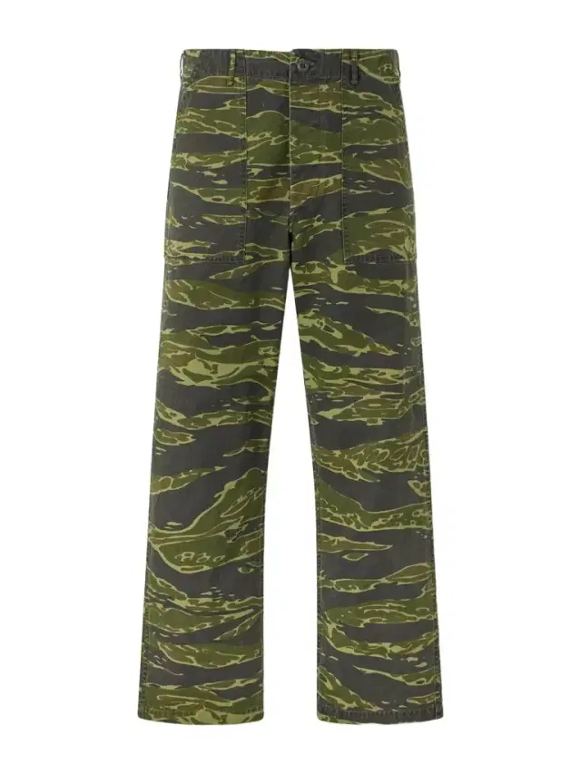 U.S. Army Fatigue Printed Straight-Leg Rip-Stop Cotton Trousers - Men