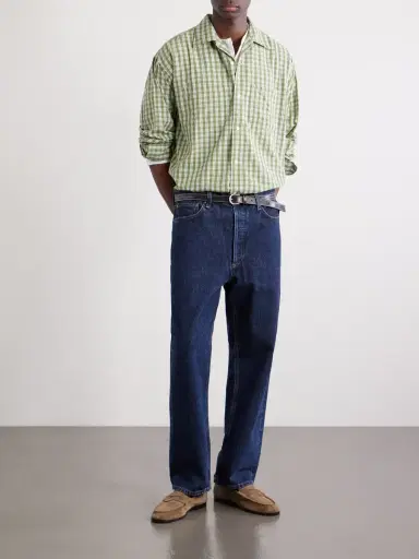 Beams Plus Checked Madras Cotton Shirt - Men | Thumbnail 2