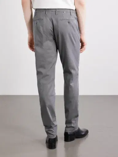Canali Slim-Fit Stretch Cotton-Blend Gabardine Trousers - Men | Thumbnail 4 Canali Slim-Fit Stretch Cotton-Blend Gabardine Trousers - Men | Thumbnail 4