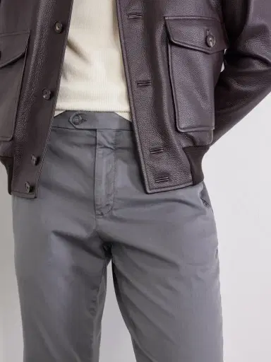 Canali Slim-Fit Stretch Cotton-Blend Gabardine Trousers - Men | Thumbnail 6 Canali Slim-Fit Stretch Cotton-Blend Gabardine Trousers - Men | Thumbnail 6