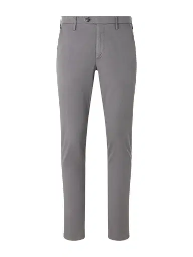 Canali Slim-Fit Stretch Cotton-Blend Gabardine Trousers - Men | Thumbnail 1 Canali Slim-Fit Stretch Cotton-Blend Gabardine Trousers - Men | Thumbnail 1