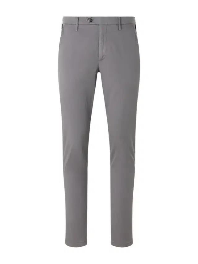 Slim-Fit Stretch Cotton-Blend Gabardine Trousers - Men