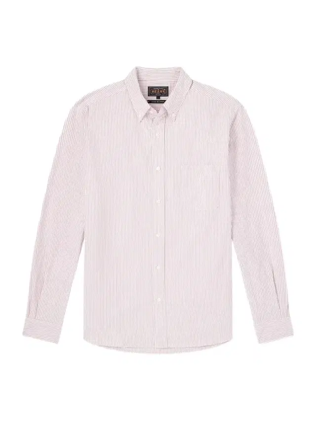 Button-Down Collar Striped Cotton Shirt - Men