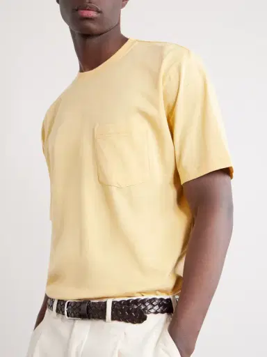 Beams Plus Embroidered Cotton Polo Shirt - Men | Thumbnail 5