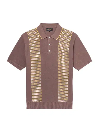 Beams Plus Jacquard-Knit Ramie and Cotton-Blend Polo Shirt - Men | Thumbnail 1 Beams Plus Jacquard-Knit Ramie and Cotton-Blend Polo Shirt - Men | Thumbnail 1