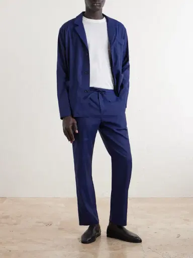 Frescobol Carioca Lima Linen and Wool-Blend Suit Jacket - Men | Thumbnail 2
