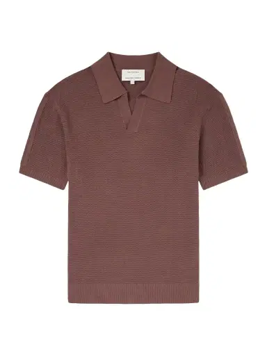 Frescobol Carioca Rino Knitted Cotton Polo Shirt - Men | Thumbnail 1 Frescobol Carioca Rino Knitted Cotton Polo Shirt - Men | Thumbnail 1