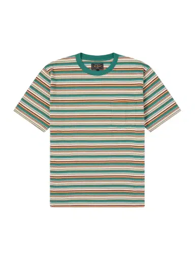 Beams Plus Striped Cotton-Jersey T-Shirt - Men | Thumbnail 1 Beams Plus Striped Cotton-Jersey T-Shirt - Men | Thumbnail 1