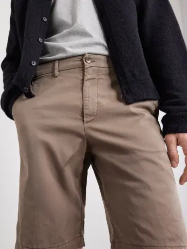 Canali Straight-Leg Stretch Cotton-Blend Gabardine Shorts - Men | Thumbnail 6 Canali Straight-Leg Stretch Cotton-Blend Gabardine Shorts - Men | Thumbnail 6