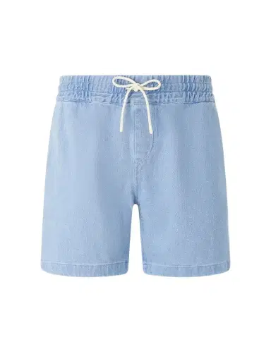 Portuguese Flannel Straight-Leg Denim Drawstring Shorts - Men | Thumbnail 1 Portuguese Flannel Straight-Leg Denim Drawstring Shorts - Men | Thumbnail 1