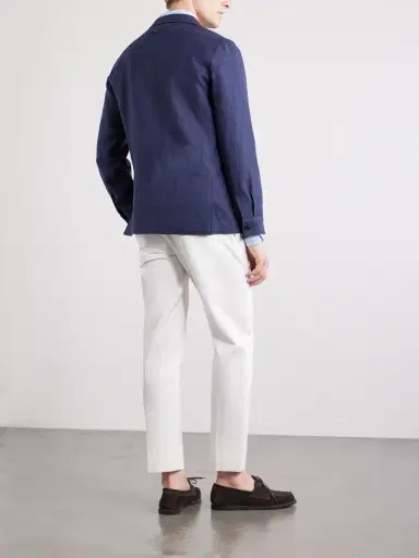 Zegna Wool and Linen-Blend Chore Jacket - Men | Thumbnail 4 Zegna Wool and Linen-Blend Chore Jacket - Men | Thumbnail 4
