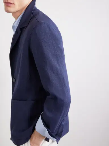 Zegna Wool and Linen-Blend Chore Jacket - Men | Thumbnail 5 Zegna Wool and Linen-Blend Chore Jacket - Men | Thumbnail 5