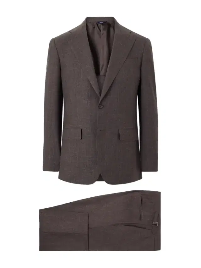 Thom Sweeney Wool, Linen and Silk-Blend Suit - Men