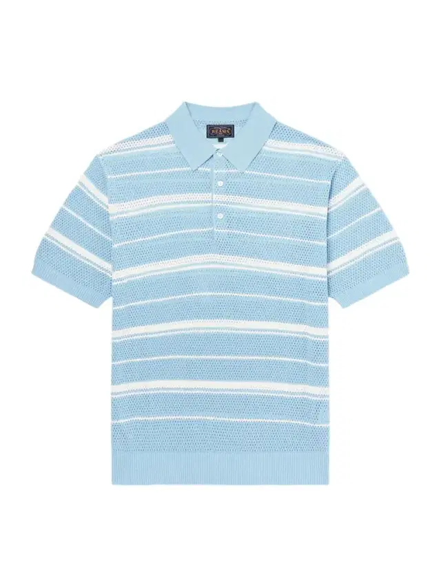 Beams Plus Striped Knitted Cotton Polo Shirt - Men