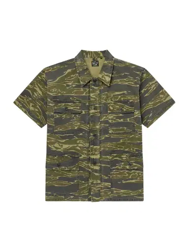 OrSlow Camouflage-Print Cotton-Riptop Shirt - Men | Thumbnail 1