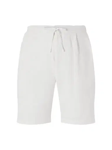 Frescobol Carioca Rui Straight-Let Pleated Drawstring Shorts - Men | Thumbnail 1 Frescobol Carioca Rui Straight-Let Pleated Drawstring Shorts - Men | Thumbnail 1
