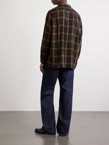 Beams Plus Convertible-Collar Checked Woven Shirt - Men | Thumbnail 4 Beams Plus Convertible-Collar Checked Woven Shirt - Men | Thumbnail 4