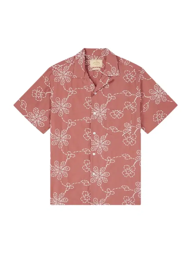 Portuguese Flannel Compota Embroidered Cotton-Blend Shirt - Men