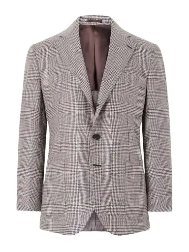 J. Mueser Waverly Prince of Wales Silk Blazer - Men | Thumbnail 1 J. Mueser Waverly Prince of Wales Silk Blazer - Men | Thumbnail 1