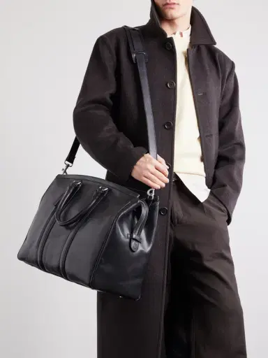 Officine Creative Quentin 009 Leather Weekend Bag - Men | Thumbnail 3 Officine Creative Quentin 009 Leather Weekend Bag - Men | Thumbnail 3