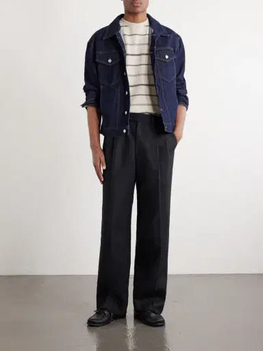 MR P. Striped Cotton-Jersey T-Shirt - Men | Thumbnail 2