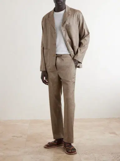 Frescobol Carioca Straight-Leg Cotton Suit Trousers - Men | Thumbnail 2 Frescobol Carioca Straight-Leg Cotton Suit Trousers - Men | Thumbnail 2