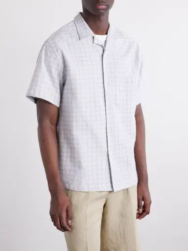 Portuguese Flannel Polen Checked Organic Cotton Shirt - Men | Thumbnail 3 Portuguese Flannel Polen Checked Organic Cotton Shirt - Men | Thumbnail 3
