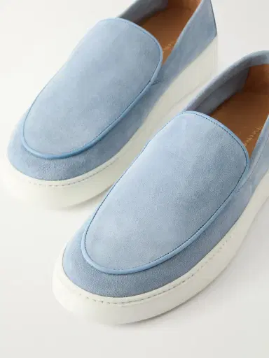 Frescobol Carioca Vela Suede Slip-On Sneakers - Men | Thumbnail 5 Frescobol Carioca Vela Suede Slip-On Sneakers - Men | Thumbnail 5