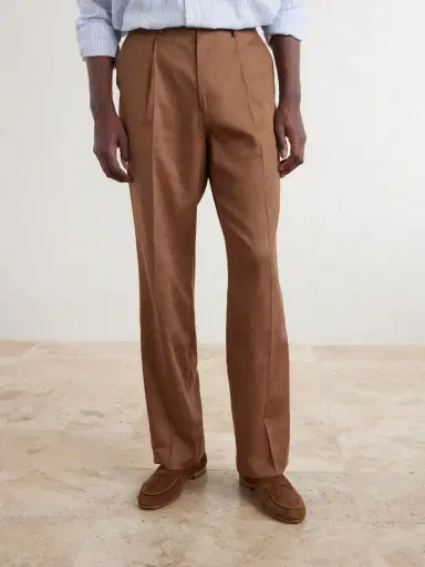 Frescobol Carioca Leme Suede Loafers - Men | Thumbnail 2