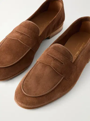 Frescobol Carioca Leme Suede Loafers - Men | Thumbnail 5