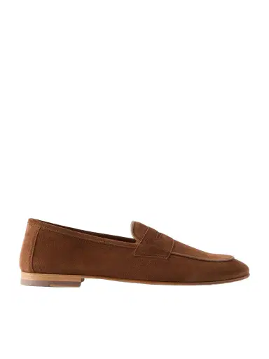 Frescobol Carioca Leme Suede Loafers - Men | Thumbnail 1