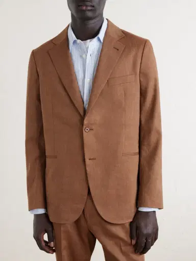 Frescobol Carioca Paulo Linen and Virgin Wool-Blend Suit Jacket - Men | Thumbnail 3 Frescobol Carioca Paulo Linen and Virgin Wool-Blend Suit Jacket - Men | Thumbnail 3