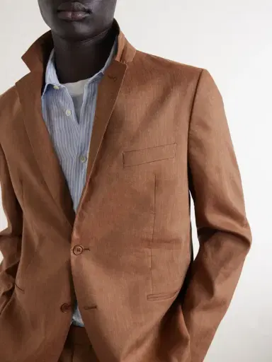 Frescobol Carioca Paulo Linen and Virgin Wool-Blend Suit Jacket - Men | Thumbnail 5 Frescobol Carioca Paulo Linen and Virgin Wool-Blend Suit Jacket - Men | Thumbnail 5