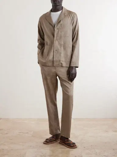 Frescobol Carioca Lima Cotton Suit Jacket - Men | Thumbnail 2
