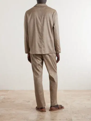 Frescobol Carioca Lima Cotton Suit Jacket - Men | Thumbnail 4